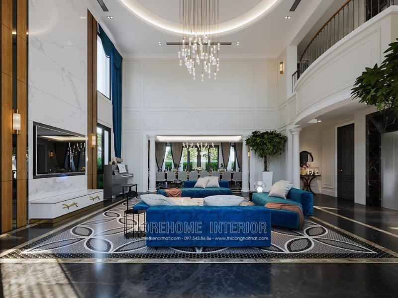 Thiết kế nội thất biệt thự luxury tại hải phòng
