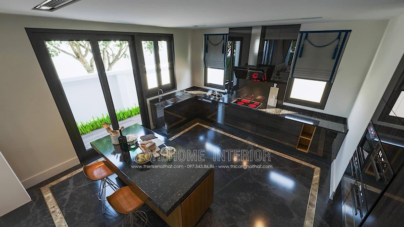 Thiết kế nội thất biệt thự luxury tại hải phòng