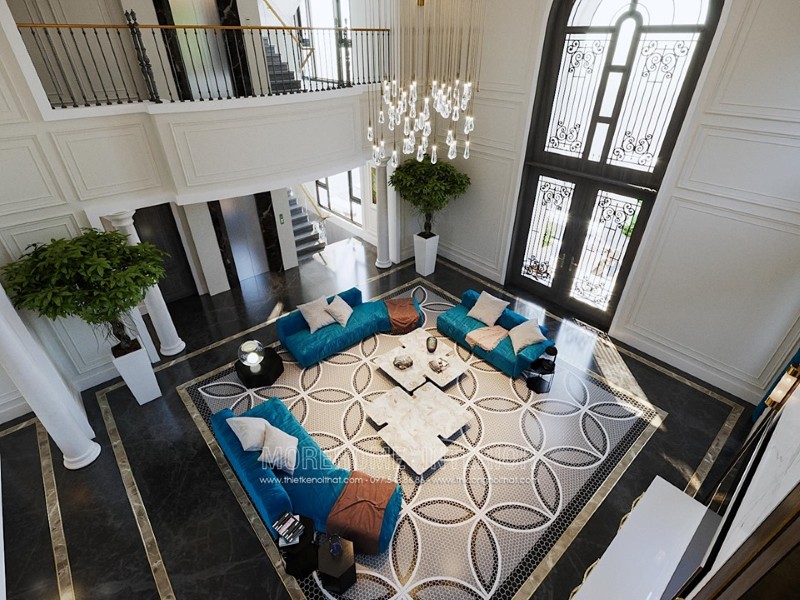 Thiết kế nội thất biệt thự luxury tại hải phòng