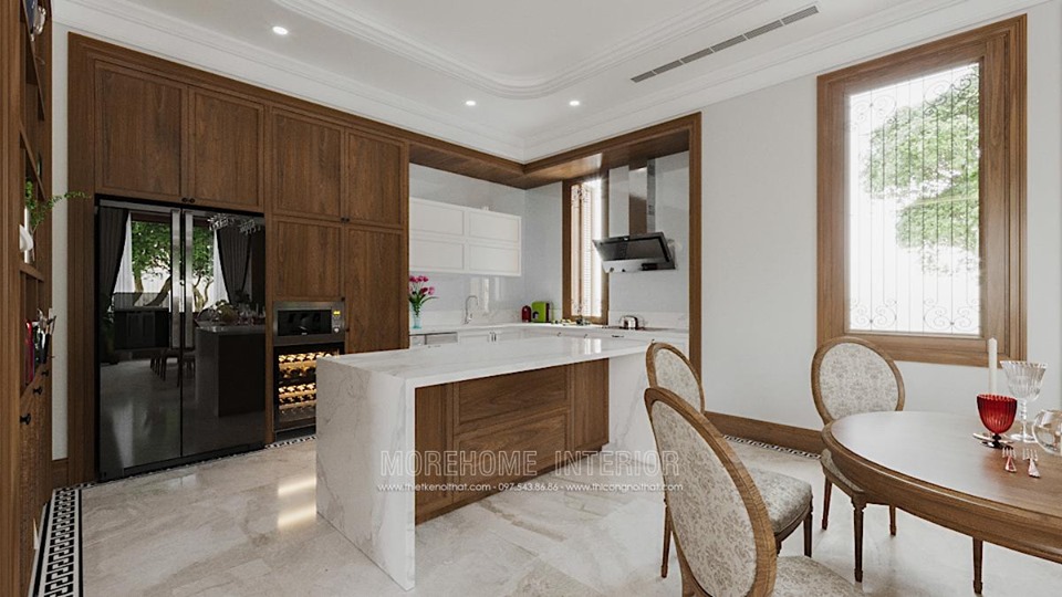 Thiết kế nội thất biệt thự cao cấp, đẹp tại Splendora Bắc An Khánh