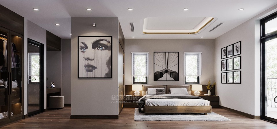Thiết kế nội thất biệt thự Louis city Đại Mỗ