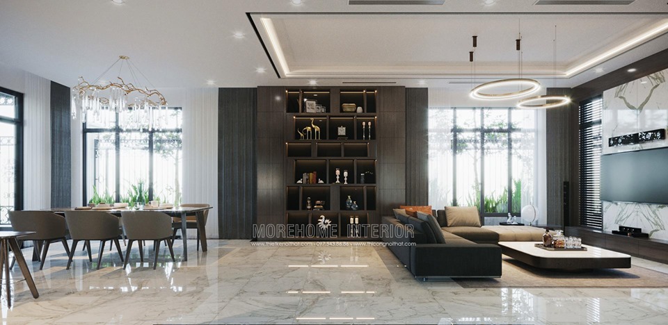 Thiết kế nội thất biệt thự Louis city Đại Mỗ