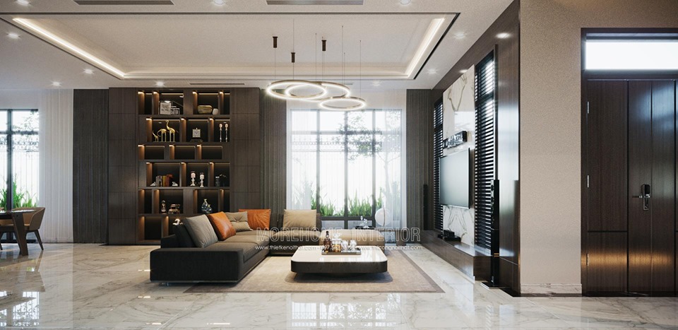 Thiết kế nội thất biệt thự Louis city Đại Mỗ