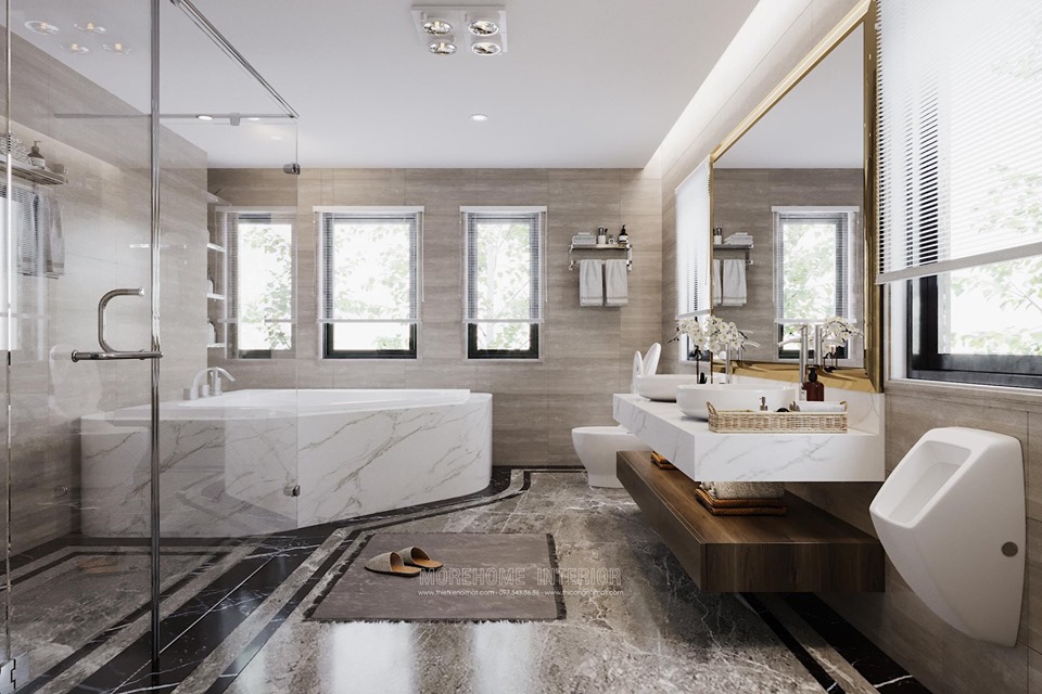 Thiết kế nội thất biệt thự Louis city Đại Mỗ