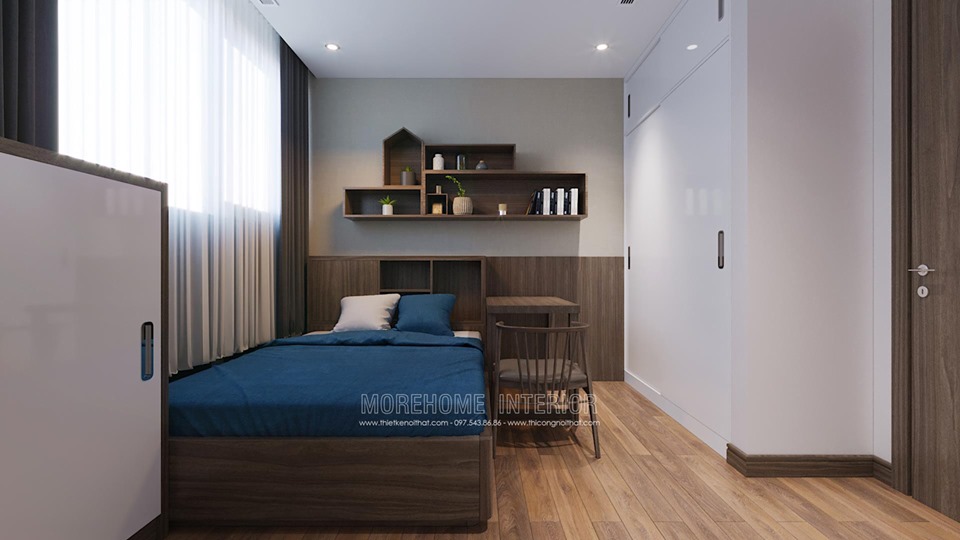 Thiết kế nội thất chung cư Vinhomes Skylake phong cách Nhật Bản