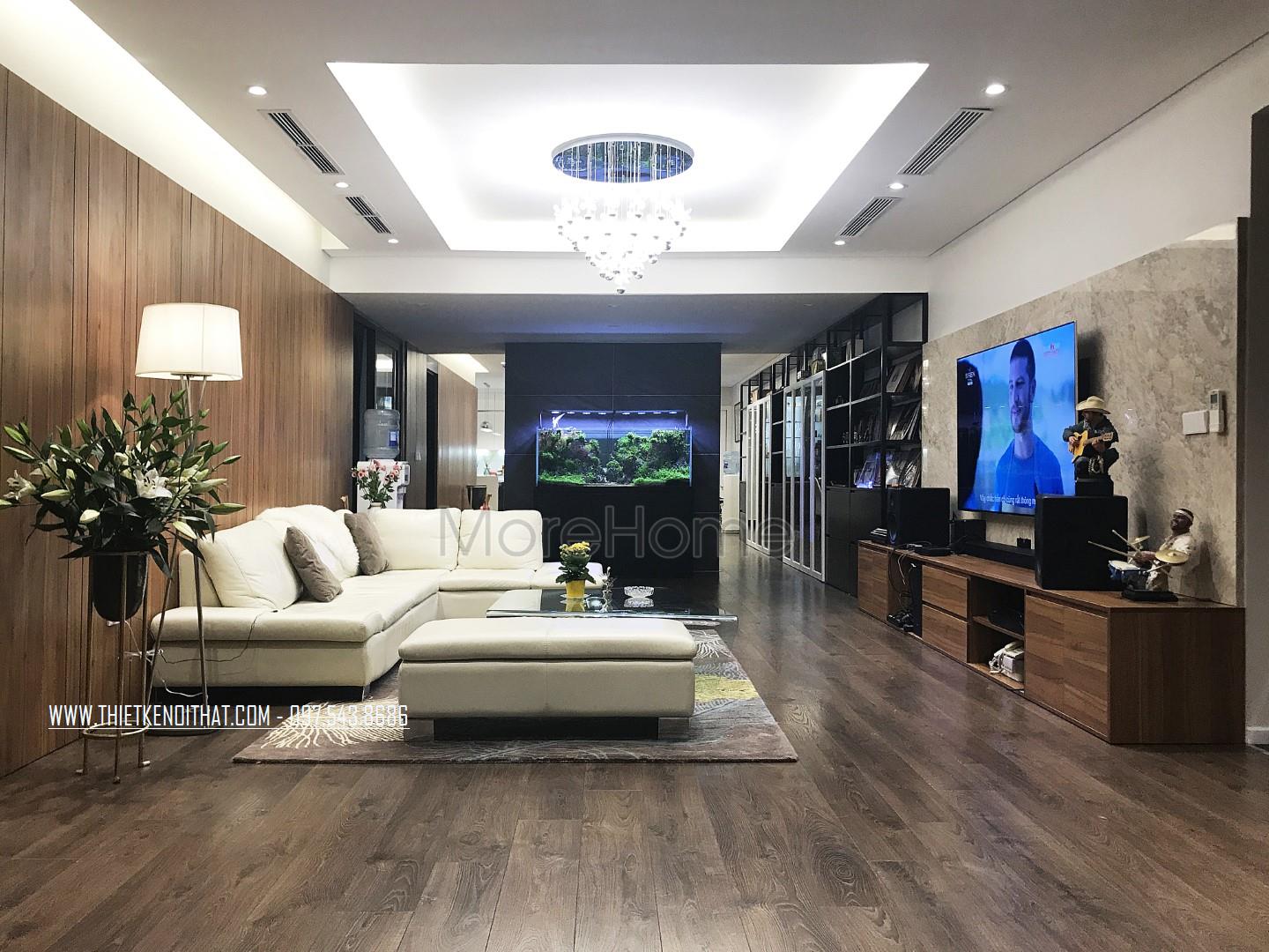 Thi công nội thất phòng khách chung cư Trung Hòa Nhân Chính Thi công nội thất phòng khách chung cư Trung Hòa Nhân Chính