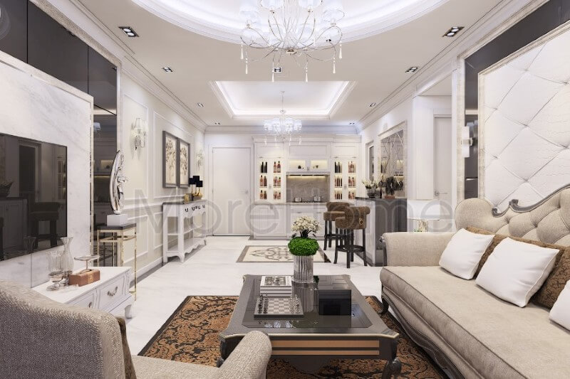 các mẫu thiết kế chung cư nhỏ, đơn giản