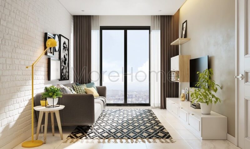 các mẫu thiết kế chung cư nhỏ, đơn giản