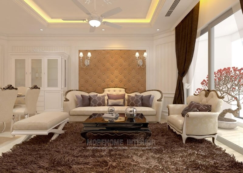 Bàn trà MH-TCD010 gỗ tự nhiên trang trí phòng khách chung cư, biệt thự quý phái Lựa chọn mẫu thiết kế bàn trà phòng khách sang trọng