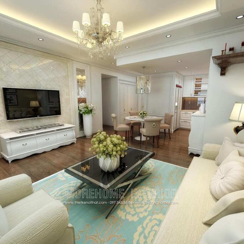 Mẫu bàn trà hiện đại mặt đá trang trí không gian phòng khách trẻ trung Lựa chọn mẫu thiết kế bàn trà phòng khách sang trọng
