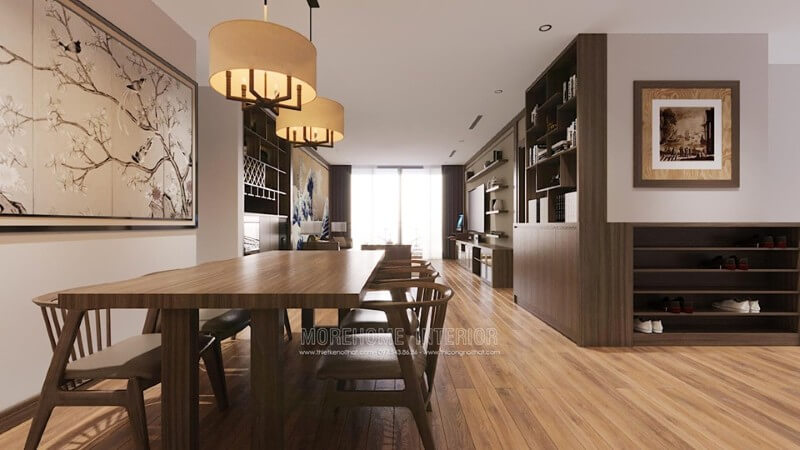 Các mẫu nội thất phòng ăn đẹp hiện đại, sang trọng