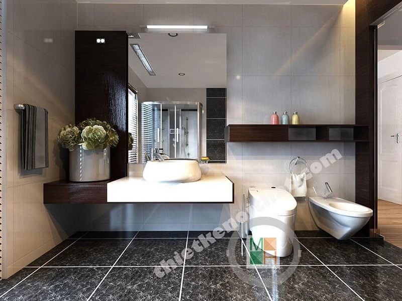 thiết kế phòng tắm