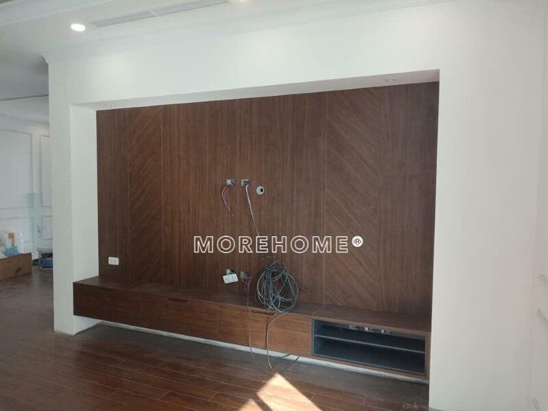 Công trình sản phẩm thi công nội thất gỗ công nghiệp ở chung cư An Bình city Bắc Từ Liêm, Hà Nội