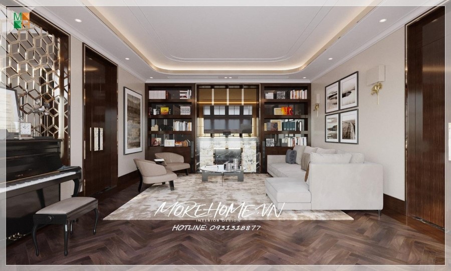 Thiết kế nội thất biệt thự