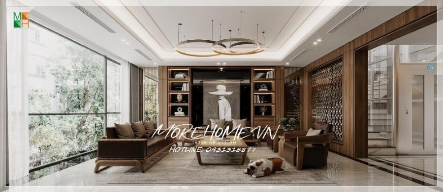 Thiết kế nội thất nhà phố